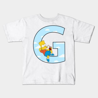 Simpsons letter Kids T-Shirt